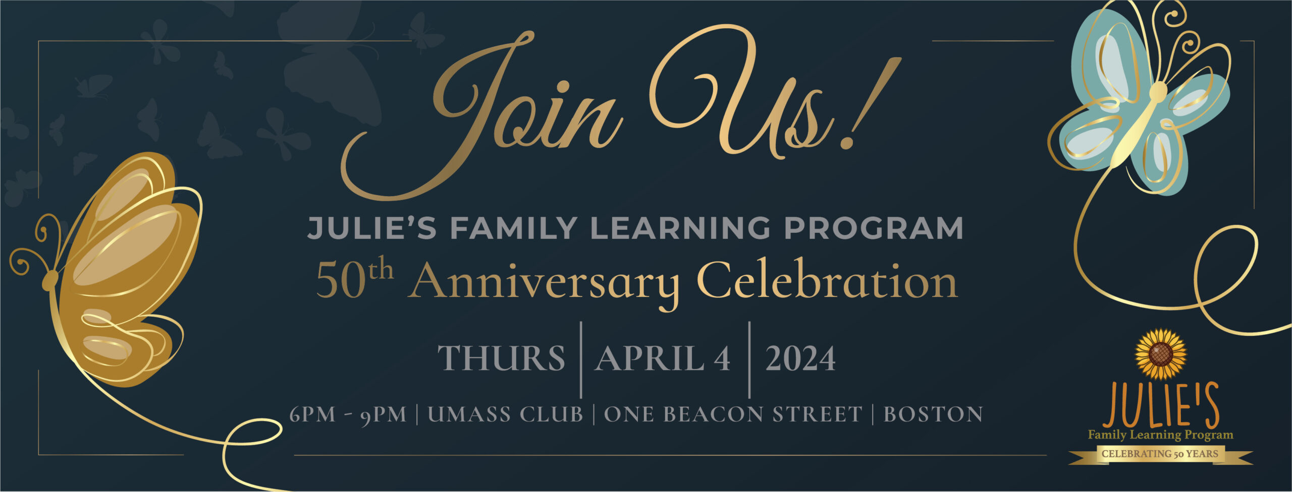 50th Anniversary Sponsors Julie S Family Learning Program